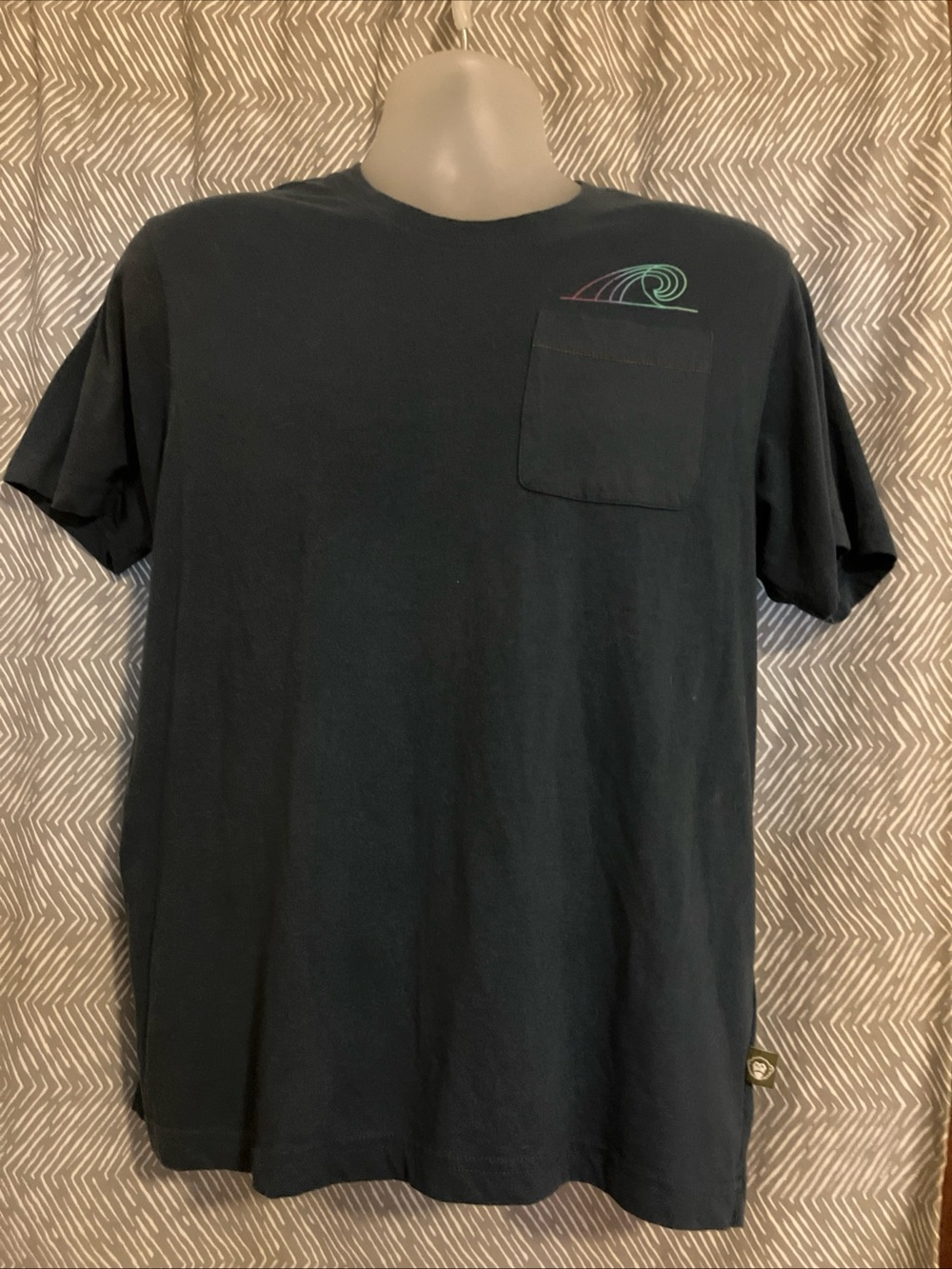 Howler Brothers Men's Size M Blue Short Sleeve Pocket Surf T Shirt Medium